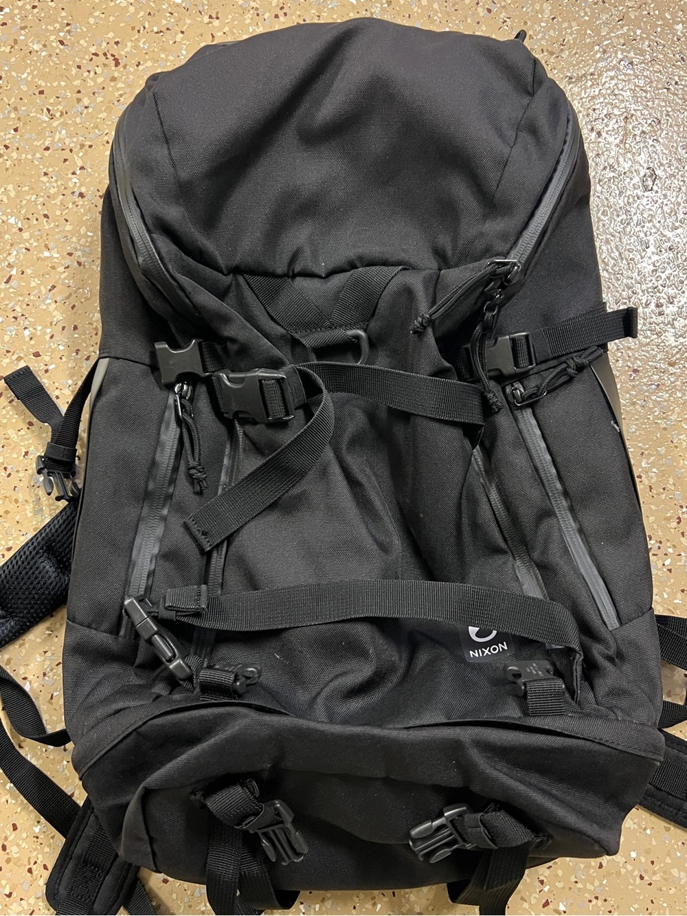 Nixon Black Tactical-Style Men's Backpack